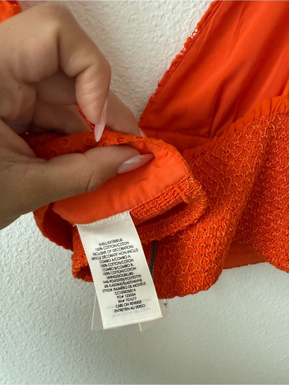 NWT Alice & Olivia Bralette Top - Picture 6 of 6